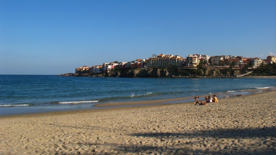 Пляж Несебра Болгария