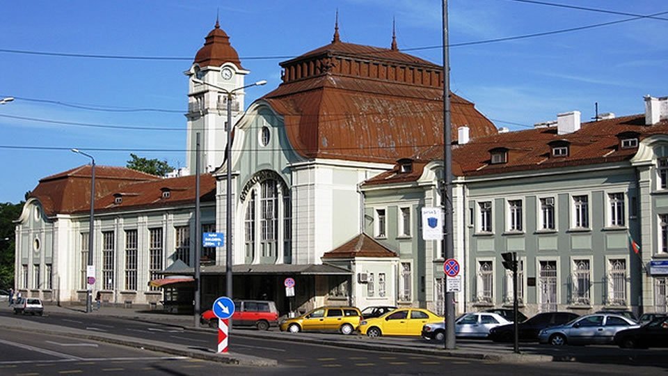 Жд вокзал Бургас